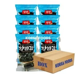 Dongwon Roasted Laver Lunch Box (Yang Banim) ((2.5g X 8) X 24) Box