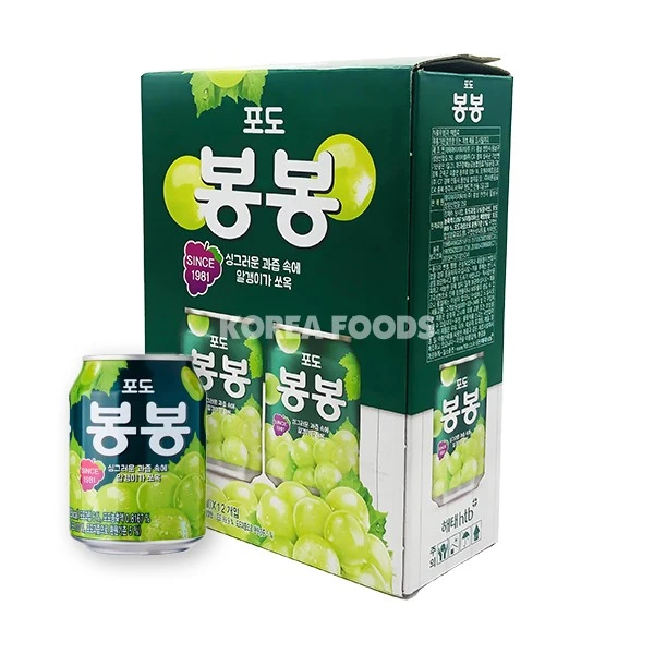 Bongbong Grape Juice (238ml X 12) 1 Bongbong Grape Juice (238ml X 12)