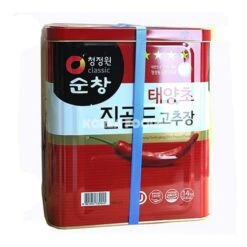 CJO Red Pepper Paste Jin (Tin) 17kg (Box)