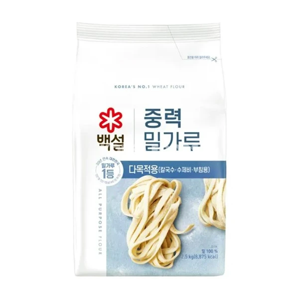 CJ Baeksul Medium Flour 2.5kg 1 CJ Baeksul Medium Flour 2.5kg