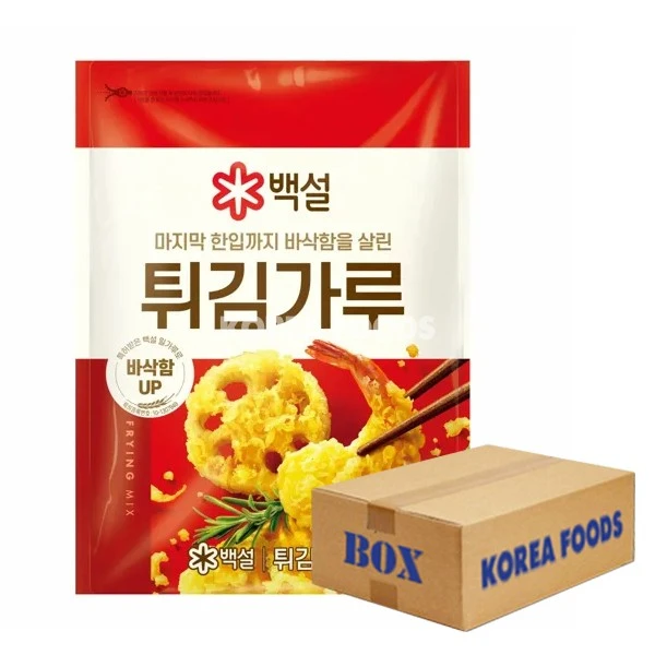 Baeksul Frying Mix Powder (500g X 20) Box 1 Baeksul Frying Mix Powder (500g X 20) Box