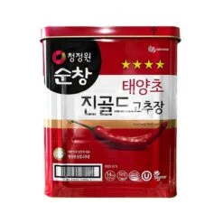 CJO Red Pepper Paste Jin (Tin) 14kg (Box)