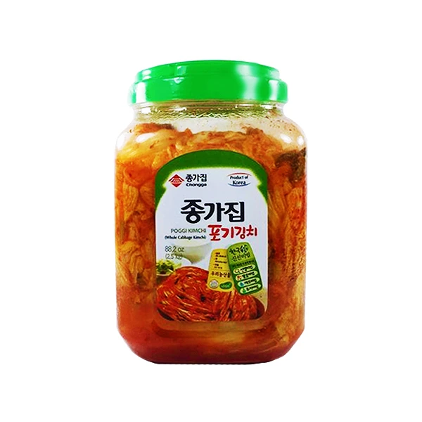 Jongga Poggi Kimchi In Jar (Whole Cabbage Kimchi) 2.5kg 1 Jongga Poggi Kimchi In Jar (Whole Cabbage Kimchi) 2.5kg