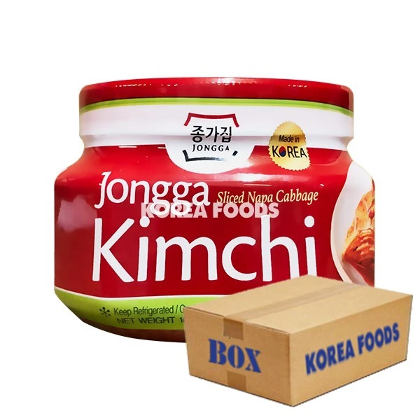 Jongga Mat Kimchi In Jar (Cut Cabbage Kimchi) (300g X 6) Box 1 Jongga Mat Kimchi In Jar (Cut Cabbage Kimchi) (300g X 6) Box