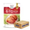 Jongga Mat Kimchi (Cut Cabbage Kimchi) (500g X 10 Packs) Box