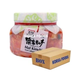 Jongga Mat Kimchi In Bottle Jar (400g X 12) Box