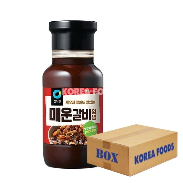 Cjo Korean Marinade (Spicy) For Rib (280g X 20) Box 1 Cjo Korean Marinade (Spicy) For Rib (280g X 20) Box