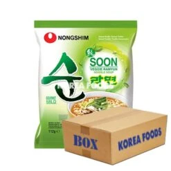 Soon Veggie Ramyun (112g X 20) Box