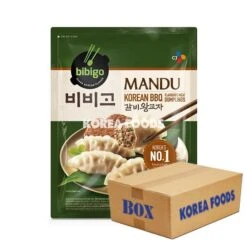 Bibigo Korean BBQ Flavoured Original Dumpling (525g X 15) Box – Mandu