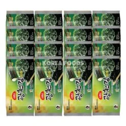 Dosirak Seasoned Green Seaweed 5g X 16
