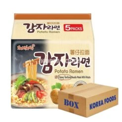 Samyang Potato Ramen Multipack (120g X 5 X 8) Box