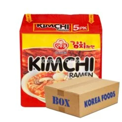 Kimchi Ramen Multi (120g X 5 X 8) Box