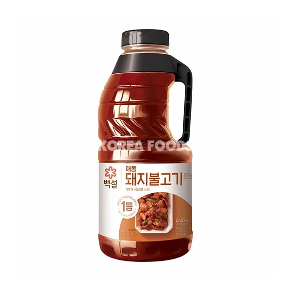 Beksul BBQ Sauce For Pork Bulgogi (Spicy) 2.45kg 1 Beksul BBQ Sauce For Pork Bulgogi (Spicy) 2.45kg