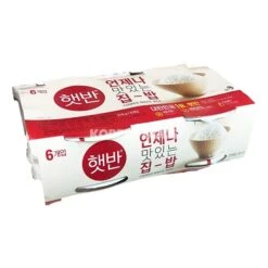 Microwavable Cooked Rice (White) 210gx6