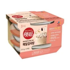 CJ Microwavable Cooked Rice (Mixed Grain) 210g X 3