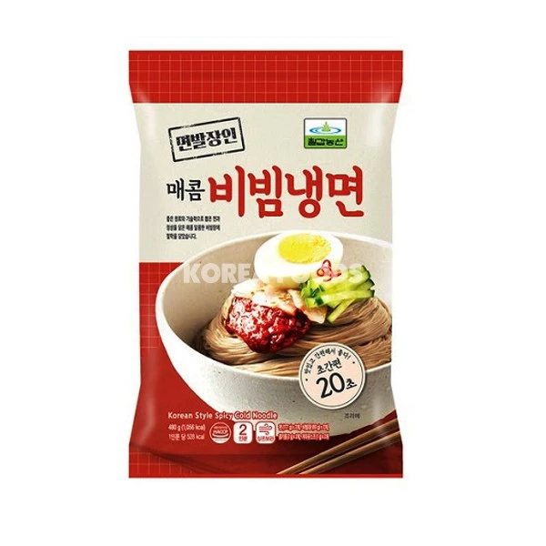 Chilkab Korean Style Spicy Cold Noodle With Sauce 480g 1 Chilkab Korean Style Spicy Cold Noodle With Sauce 480g