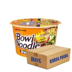 Bowl Noodle Soup Spicy Chicken (100g X 12) Box
