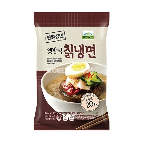 Chilkab Korean Style Arrowroot Cold Noodle With Soup 842g 1 Chilkab Korean Style Arrowroot Cold Noodle With Soup 842g