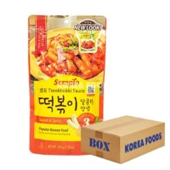 Sempio Topokki Sauce, Sweet (150g X 6 X 4) Box