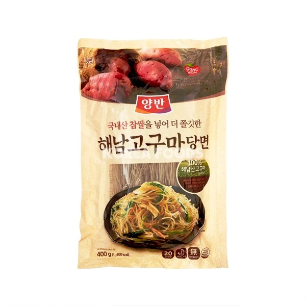 Dongwon Sweet Potato Vermicelli 400g 1 Dongwon Sweet Potato Vermicelli 400g