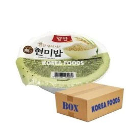Dongwon Microwavable Cooked Brown Rice (130g X 24) Box