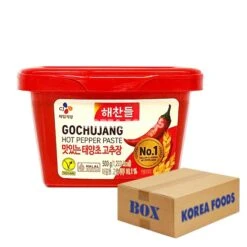 HCD Red Pepper Paste (500g/PP X 20) Box
