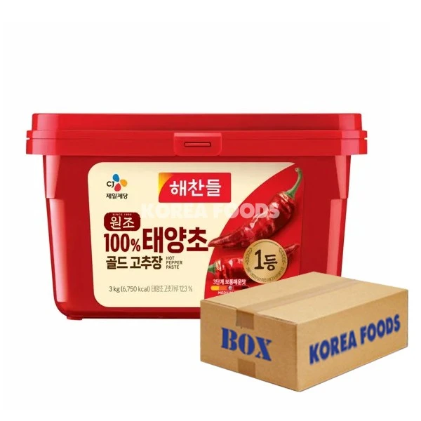HCD Red Pepper Paste (3kg/PP X 4) Box 1 HCD Red Pepper Paste (3kg/PP X 4) Box
