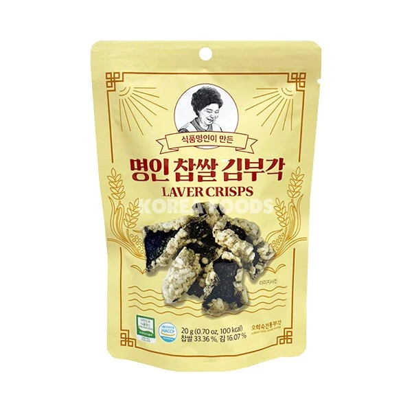 LAVER CRISPS 80g 1 LAVER CRISPS 80g