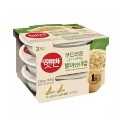CJ Microwavable Cooked Rice (50% Brown Rice) 210gx3