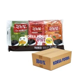 Kakao Friends Kwangcheon Dosirak Seaweed (5gx3ea X 24) Box