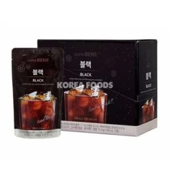 Caffebene Black Coffee Pouch (190ml X 10) Pack