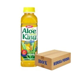 OKF Aloe Vera King Sugar Free Pineapple (500ml X 20) Box