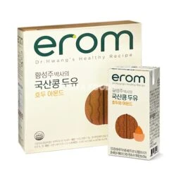 Erom Dr Hwang’s Walnut Almond Soy Drink (190ml X 16) Pack