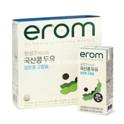 Erom Dr Hwang’s Black Soy, Higher Calcium (190ml X 16) Pack