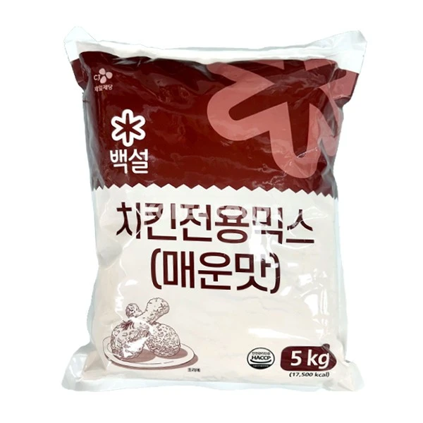 Beksul Frying Mix For Chickens (Spicy) (매운맛) 5kg 1 Beksul Frying Mix For Chickens (Spicy) (매운맛) 5kg