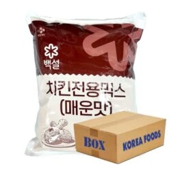 Beksul Frying Mix For Chickens (Spicy) (매운맛) (5kg X 2) Box