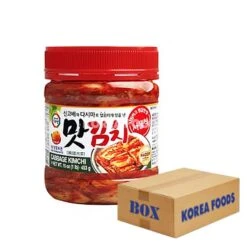 Surasang Cabbage Kimchi (Cut) (453g X 12) Box