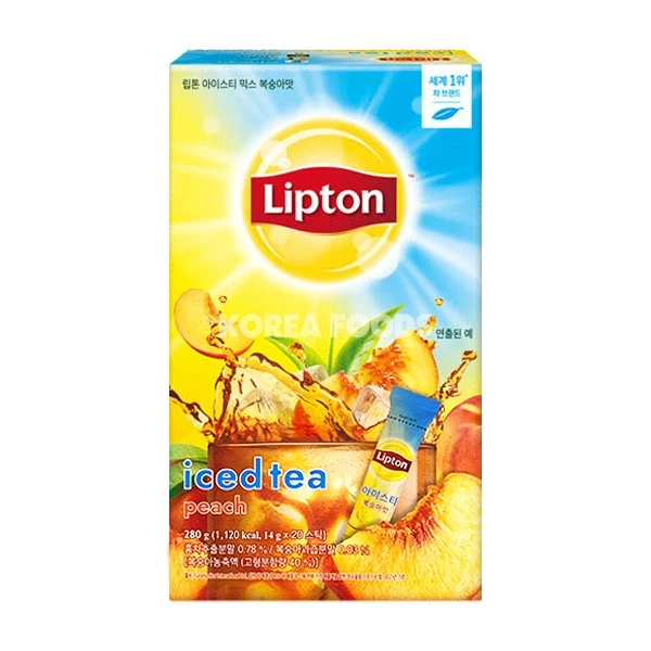 Lipton Iced Tea Powder Stick Peach 14g X 20 – Peach 1 Lipton Iced Tea Powder Stick Peach 14g X 20 – Peach