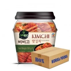 Bibigo Sliced Cabbage Kimchi (Jar) (500g X 6) Box