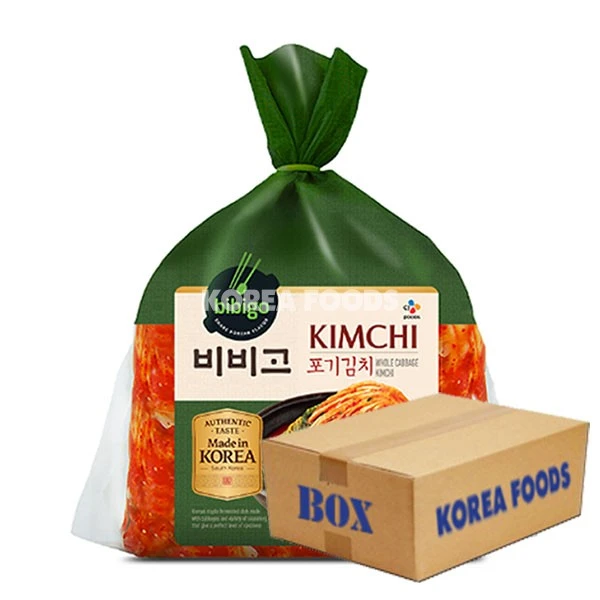 Bibigo Whole Cabbage Kimchi (2kg X 4) Box 1 Bibigo Whole Cabbage Kimchi (2kg X 4) Box