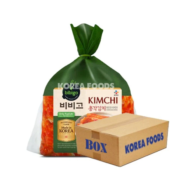 Bibigo Radish Kimchi (800g X 6) Box 1 Bibigo Radish Kimchi (800g X 6) Box