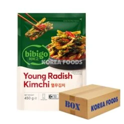 Bibigo Young Radish Kimchi (450g X 12) Box