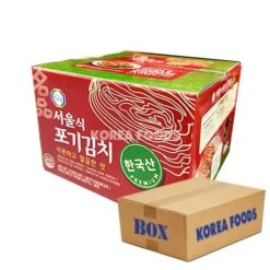 Surasang Seoul Poggi Kimchi Vegan (3kg X 4) Box