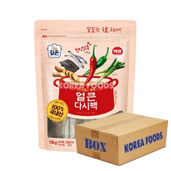 Haepyo Spicy Soup Stock Bag (150g (15gx10) X 16) Box 1 Haepyo Spicy Soup Stock Bag (150g (15gx10) X 16) Box