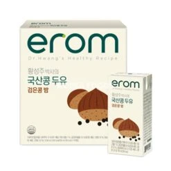 Erom Dr. Hwang’s Black Soy Drink Chestnut (190ml X 16) Pack