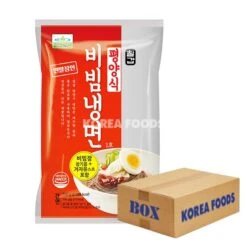 Chilkab Dried Cold Noodle With Seasoning Sauce (750g X 10) Box