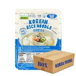 Chilkab Korean Rice Noodle (Anchovy Flavour) ((77.5g X 4) X 6) Box