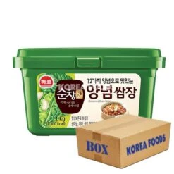 Haepyo Sunchanggung Seasoned Soybean Paste (1kg X 8) Box