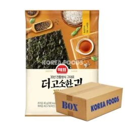 Haepyo Perilla Oil-Roasted Original Seasoned Laver (40g (9 Sheets) X 20) Box