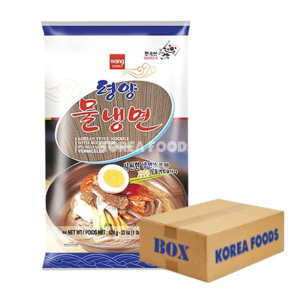 Wang Cold Noodle (Pyung Yang Naeng Myun) (624g X 10) Box 1 Wang Cold Noodle (Pyung Yang Naeng Myun) (624g X 10) Box